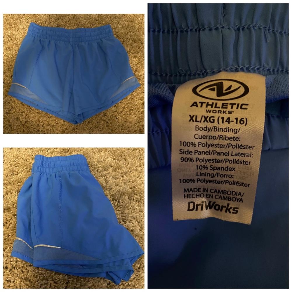 Dry fit athletic shorts